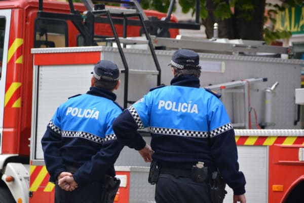 Policía en España