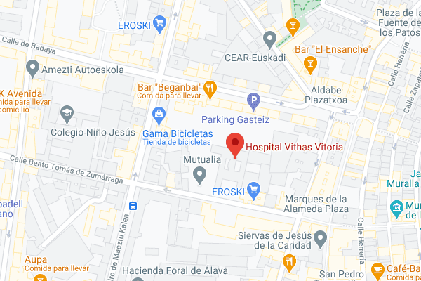 Cómo llegar a Hospital Vithas Vitoria Gasteiz Álava