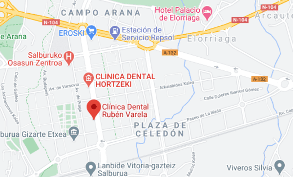 Cómo llegar a Clínica Dental Rubén Varela Álava