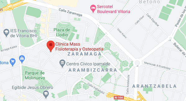 ¿Cómo llegar a Clínica Mass Fisioterapia y Osteopatía Álava? 