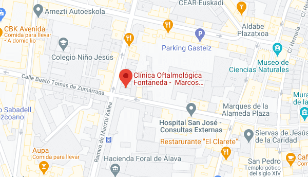 ¿Cómo llegar a Clínica Oftalmológica Fontaneda Álava?