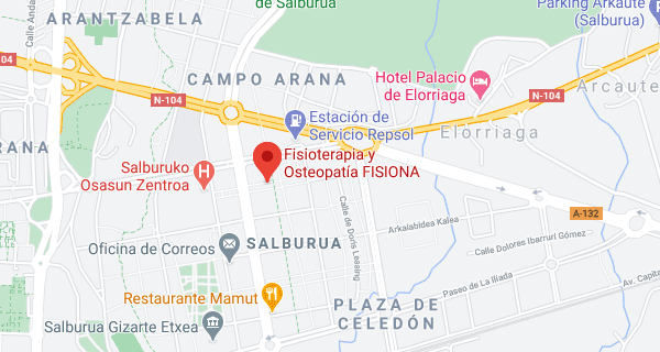 Cómo llegar a Clínica de Fisioterapia y Osteopatía Fisiona Álava