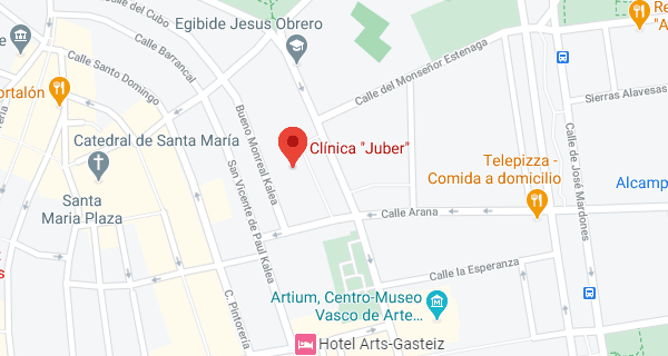 Cómo llegar a la Clínica Juber Álava