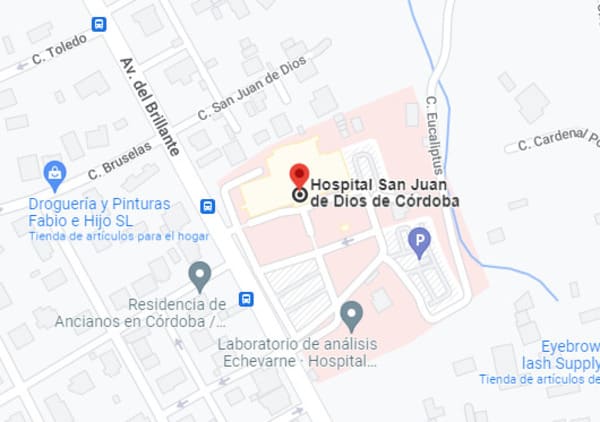 ¿Cómo llegar al Hospital San Juan de Dios Córdoba?