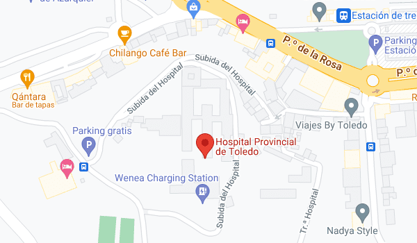 Cómo llegar al Hospital Provincial de Toledo