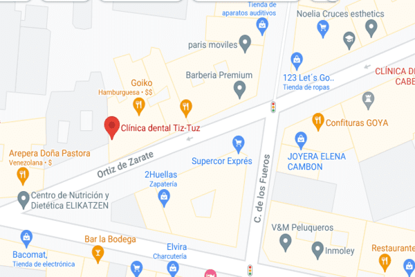 ¿Cómo llegar a la Clínica Dental Tiz-Tuz Alava?