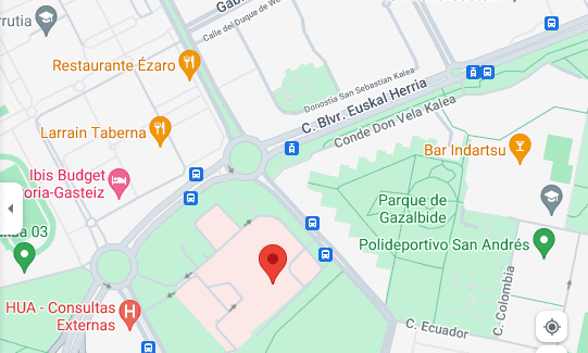 Cómo llegar al Hospital Universitario Txagorritxu Álava