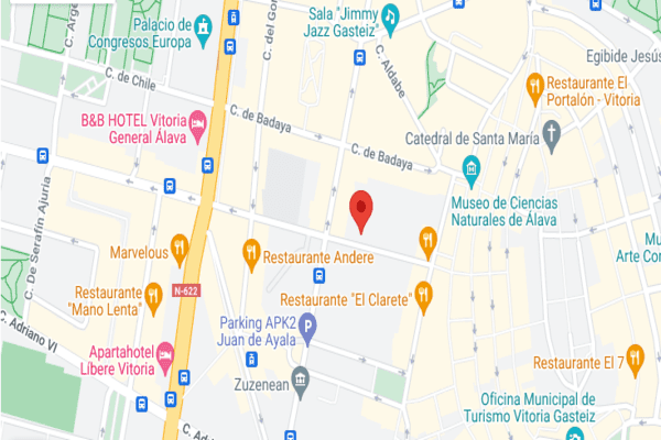 Cómo llegar al Mutualía Hospital de Alta Resolución Álava