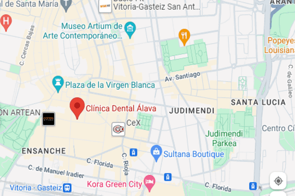 Cómo llegar al Clínica Dental Álava
